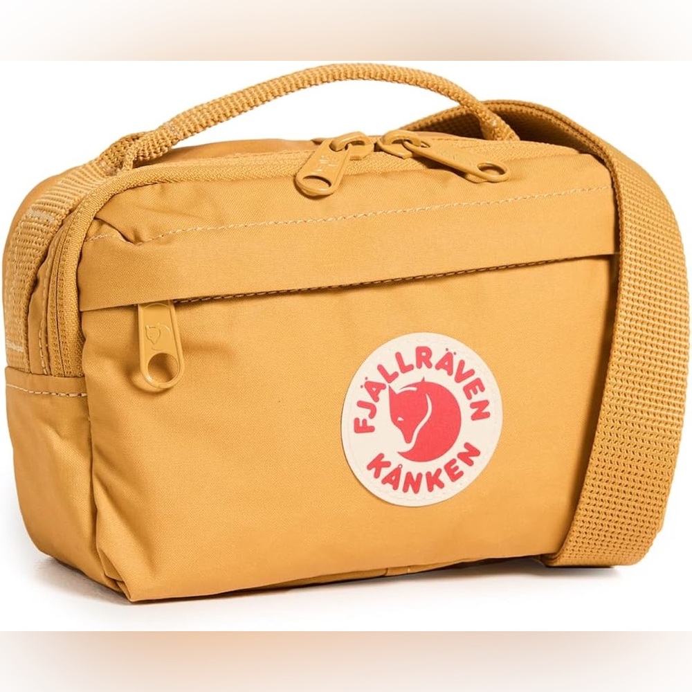 Fjallraven Women's Kanken Hip Pack, Orange, One Size